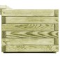 vidaXL Banco jardinera B-Stock madera maciza de pino impregnada vidaXL Banco jardinera B-Stock madera maciza de pino impregnada