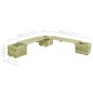 vidaXL Banco jardinera B-Stock madera maciza de pino impregnada vidaXL Banco jardinera B-Stock madera maciza de pino impregnada
