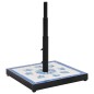 vidaXL Base de sombrilla cuadrada azul y blanco 12 kg vidaXL Base de sombrilla cuadrada azul y blanco 12 kg