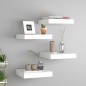 vidaXL Estantes flotantes de pared 4 uds MDF blanco 23x23,5x3,8 cm vidaXL Estantes flotantes de pared 4 uds MDF blanco 23x23,5x3,8 cm