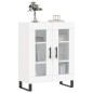 vidaXL Aparador de madera de ingeniería blanco 69,5x34x90 cm vidaXL Aparador de madera de ingeniería blanco 69,5x34x90 cm