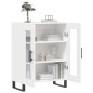 vidaXL Aparador de madera de ingeniería blanco 69,5x34x90 cm vidaXL Aparador de madera de ingeniería blanco 69,5x34x90 cm