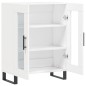 vidaXL Aparador de madera de ingeniería blanco 69,5x34x90 cm vidaXL Aparador de madera de ingeniería blanco 69,5x34x90 cm