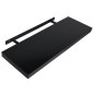 vidaXL Estantes flotantes de pared 2 unidades negro 100x20x3,8 cm vidaXL Estantes flotantes de pared 2 unidades negro 100x20x3,8 cm
