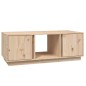 vidaXL Mesa de centro de madera maciza de pino 110x50x40 cm vidaXL Mesa de centro de madera maciza de pino 110x50x40 cm