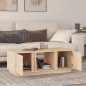 vidaXL Mesa de centro de madera maciza de pino 110x50x40 cm vidaXL Mesa de centro de madera maciza de pino 110x50x40 cm