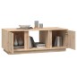 vidaXL Mesa de centro de madera maciza de pino 110x50x40 cm vidaXL Mesa de centro de madera maciza de pino 110x50x40 cm