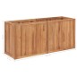 vidaXL Arriate de madera maciza de teca 150x50x70 cm vidaXL Arriate de madera maciza de teca 150x50x70 cm