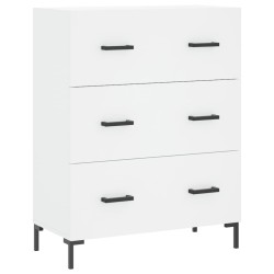 vidaXL Aparador de madera de ingeniería blanco 69,5x34x90 cm