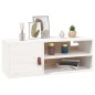 vidaXL Armarios de pared 2 uds madera maciza pino blanco 80x30x30 cm vidaXL Armarios de pared 2 uds madera maciza pino blanco 80x30x30 cm