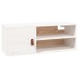 vidaXL Armarios de pared 2 uds madera maciza pino blanco 80x30x30 cm vidaXL Armarios de pared 2 uds madera maciza pino blanco 80x30x30 cm