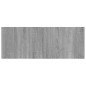 vidaXL Mueble de pared para TV madera contrachapada gris sonoma