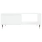 vidaXL Mesa de centro madera de ingeniería blanco 90x60x35 cm vidaXL Mesa de centro madera de ingeniería blanco 90x60x35 cm
