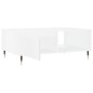 vidaXL Mesa de centro madera de ingeniería blanco 90x60x35 cm vidaXL Mesa de centro madera de ingeniería blanco 90x60x35 cm