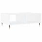 vidaXL Mesa de centro madera de ingeniería blanco 90x60x35 cm vidaXL Mesa de centro madera de ingeniería blanco 90x60x35 cm