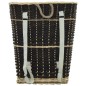 vidaXL Cesto para leña con correas transporte sauce natural 57x51x69cm vidaXL Cesto para leña con correas transporte sauce natural 57x51x69cm