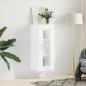 vidaXL Armario de pared blanco brillante 34,5x34x90 cm vidaXL Armario de pared blanco brillante 34,5x34x90 cm