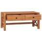 vidaXL Mueble de TV de madera de teca 100x40x45 cm