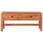 vidaXL Mueble de TV de madera de teca 100x40x45 cm