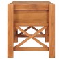vidaXL Mueble de TV de madera de teca 100x40x45 cm