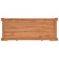 vidaXL Mueble de TV de madera de teca 100x40x45 cm