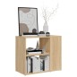 vidaXL Armario auxiliar madera contrachapada roble Sonoma 60x30x50 cm vidaXL Armario auxiliar madera contrachapada roble Sonoma 60x30x50 cm