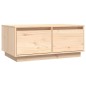 vidaXL Mesa de centro de madera maciza de pino 80x50x35 cm vidaXL Mesa de centro de madera maciza de pino 80x50x35 cm