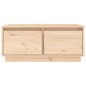 vidaXL Mesa de centro de madera maciza de pino 80x50x35 cm vidaXL Mesa de centro de madera maciza de pino 80x50x35 cm