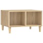 vidaXL Mesa de centro madera contrachapada roble Sonoma 60x50x36,5 cm vidaXL Mesa de centro madera contrachapada roble Sonoma 60x50x36,5 cm