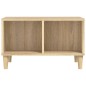 vidaXL Mesa de centro madera contrachapada roble Sonoma 60x50x36,5 cm vidaXL Mesa de centro madera contrachapada roble Sonoma 60x50x36,5 cm