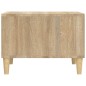 vidaXL Mesa de centro madera contrachapada roble Sonoma 60x50x36,5 cm vidaXL Mesa de centro madera contrachapada roble Sonoma 60x50x36,5 cm