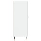 vidaXL Aparador de madera de ingeniería blanco 69,5x34x90 cm vidaXL Aparador de madera de ingeniería blanco 69,5x34x90 cm