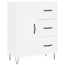 vidaXL Aparador de madera de ingeniería blanco 69,5x34x90 cm