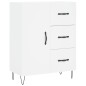 vidaXL Aparador de madera de ingeniería blanco 69,5x34x90 cm