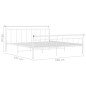 vidaXL Estructura de cama de metal blanco 180x200 cm vidaXL Estructura de cama de metal blanco 180x200 cm