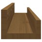 vidaXL Estantes de pared 2 uds madera de pino marrón miel 80x12x9 cm vidaXL Estantes de pared 2 uds madera de pino marrón miel 80x12x9 cm