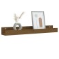 vidaXL Estantes de pared 2 uds madera de pino marrón miel 80x12x9 cm vidaXL Estantes de pared 2 uds madera de pino marrón miel 80x12x9 cm