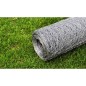 vidaXL Malla de alambre de acero galvanizado plateada 25x1 m vidaXL Malla de alambre de acero galvanizado plateada 25x1 m