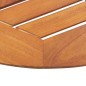 vidaXL Mesa plegable de jardín de madera maciza de acacia 90x75 cm vidaXL Mesa plegable de jardín de madera maciza de acacia 90x75 cm