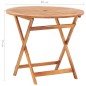vidaXL Mesa plegable de jardín de madera maciza de acacia 90x75 cm vidaXL Mesa plegable de jardín de madera maciza de acacia 90x75 cm