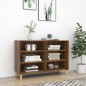 vidaXL Aparador de madera de ingeniería marrón roble 103,5x35x70 cm vidaXL Aparador de madera de ingeniería marrón roble 103,5x35x70 cm