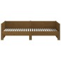 vidaXL Sofá cama extraíble madera maciza marrón miel 2x(80x200) cm vidaXL Sofá cama extraíble madera maciza marrón miel 2x(80x200) cm
