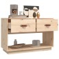 vidaXL Mueble de TV de madera maciza de pino 90x40x60 cm