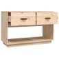 vidaXL Mueble de TV de madera maciza de pino 90x40x60 cm