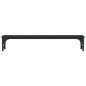 vidaXL Soporte de pantalla madera de ingeniería negro 85x23x15,5 cm vidaXL Soporte de pantalla madera de ingeniería negro 85x23x15,5 cm