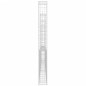 vidaXL Cesta de gaviones forma de U 4 postes de hierro 380x20x200 cm