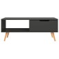 vidaXL Mueble de TV madera de ingeniería gris 100x49,5x43 cm vidaXL Mueble de TV madera de ingeniería gris 100x49,5x43 cm
