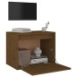 vidaXL Armario de pared madera maciza de pino marrón miel 45x30x35 cm vidaXL Armario de pared madera maciza de pino marrón miel 45x30x35 cm