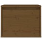 vidaXL Armario de pared madera maciza de pino marrón miel 45x30x35 cm vidaXL Armario de pared madera maciza de pino marrón miel 45x30x35 cm