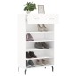 vidaXL Zapatero madera de ingeniería blanco 60x35x105 cm vidaXL Zapatero madera de ingeniería blanco 60x35x105 cm
